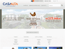 Tablet Screenshot of casaalta.com.br